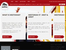 Tablet Screenshot of meetdraw.com
